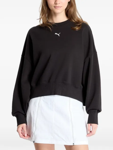 PUMA crew-neck sweatshirt Black 62974801