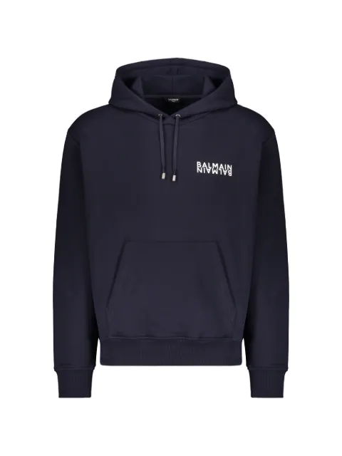 Balmain logo motif Blue GH6JR090BB04