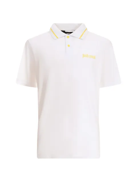 Just Cavalli logo-detail polo shirt White 80OAGT12CJ506