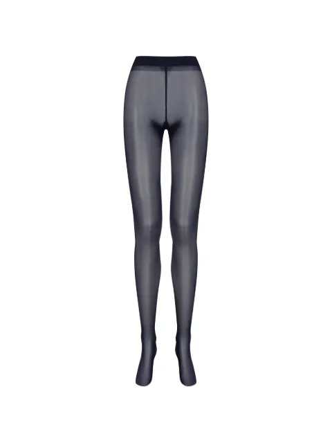 Maison Close Obsession footed tights Grey 565281