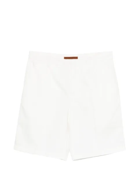 Zegna belt-loop shorts White UHI37A3TB17
