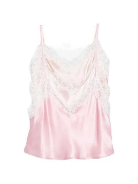 Viktor & Rolf lace-trim blouse Pink XT0030018426