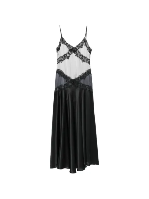 Viktor & Rolf lace-trimmed silk cami dress Pink XD0050099426
