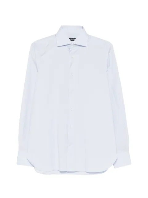 Zegna long-sleeve shirt Blue 9MS0BA304108A3