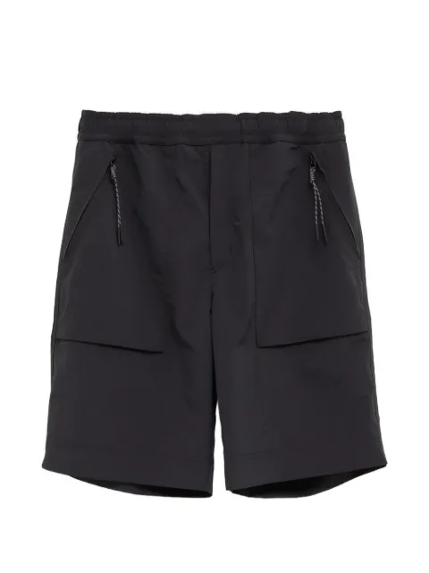Moncler Grenoble drawstring elasticated-waist shorts Black L10972B00003597SL