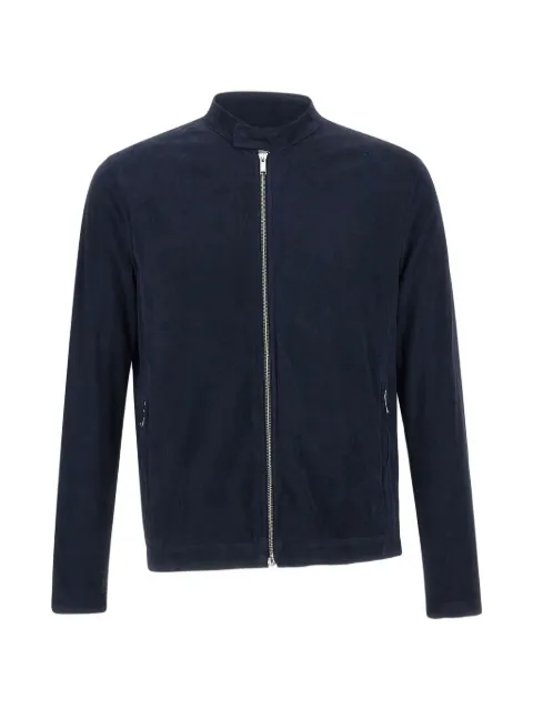 CONCEPT LEATHER Siena nappa-leather jacket Blue SIENANAPPATOBLU