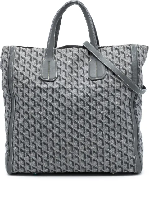 Goyard Pre-Owned 2014 Goyardine Voltaire satchel Grey GFWJ18KH90D39F0D