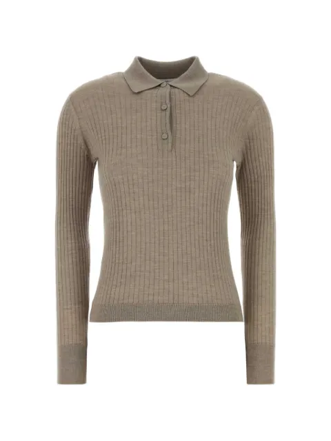 Max Mara grey polo shirt Neutrals 2611361058600