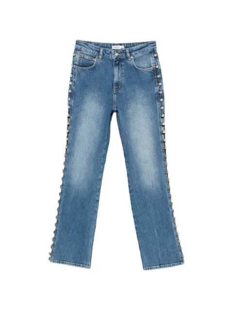 SIMKHAI button detail jeans Blue 1264006DNSAL