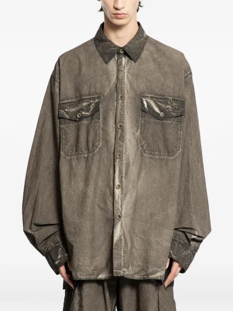 Uma Wang Tavis shirt Grey UM1517
