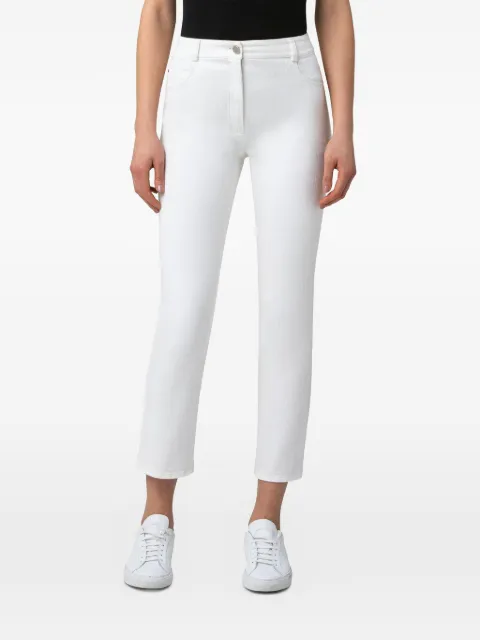 Akris Punto ankle-length cropped jeans White 256440098293011