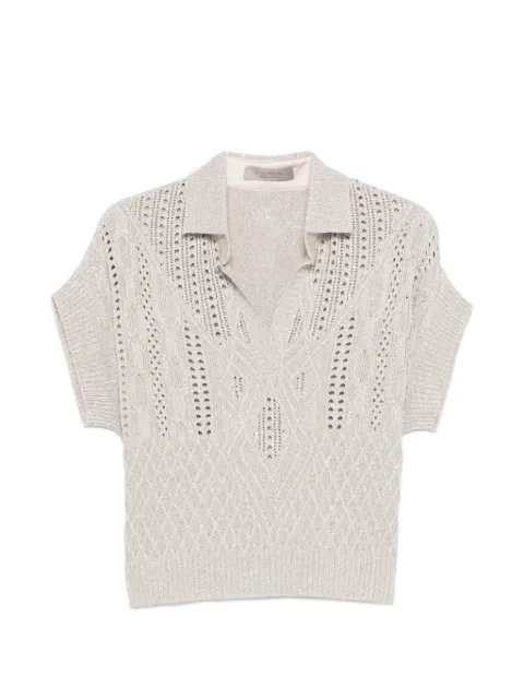 D.Exterior openwork top Neutrals 62341