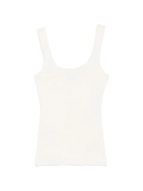 ENTIRE STUDIOS scoop-neck top Neutrals ESSS26TO032370073