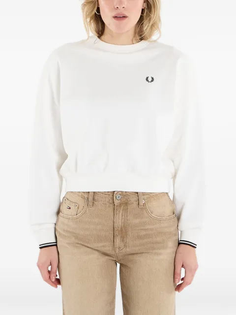 Fred Perry tipped sweatshirt White G1148129