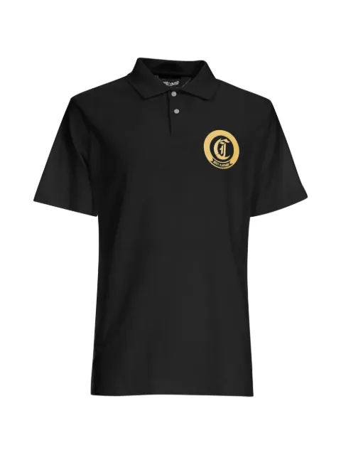 Just Cavalli short-sleeve polo shirt Black 80OAGT11CJ506