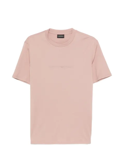 Emporio Armani round-neck T-shirt Pink EM004583AF13669M4147