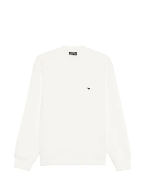 Emporio Armani logo detail sweatshirt Neutrals EM004533AF10013