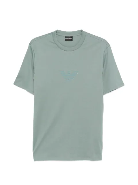 Emporio Armani logo T-shirt Green EM004583AF13669M9112
