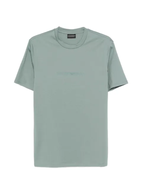 Emporio Armani logo T-shirt Green EM004583AF13669