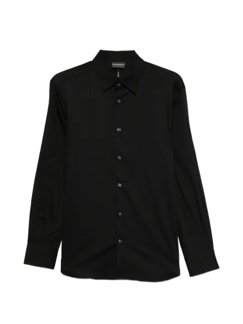 Emporio Armani buttoned long-sleeve shirt Black EM005123AF23800