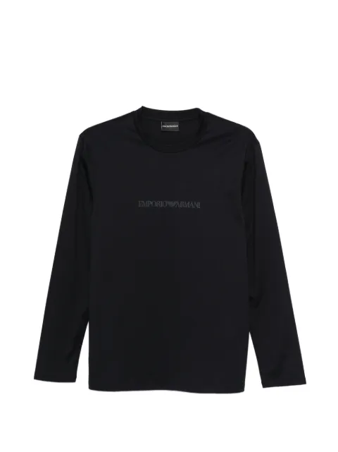 Emporio Armani logo T-shirt Blue EM004584AF13669