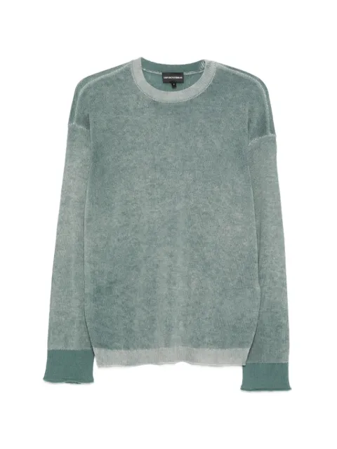 Emporio Armani crew-neck sweater Blue EM004623AF24414