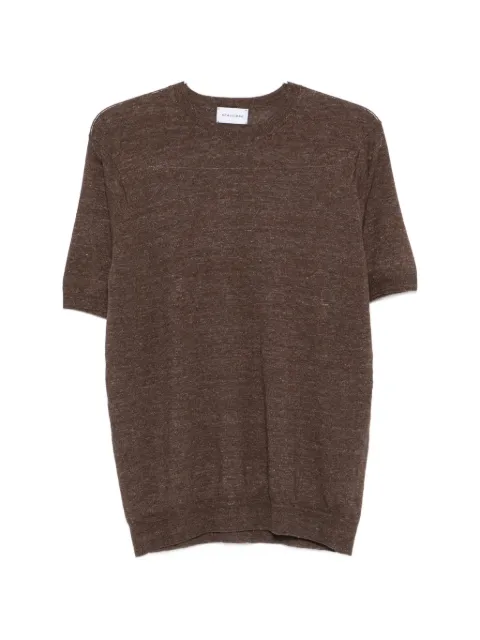 SCAGLIONE short-sleeve T-shirt Brown USL082