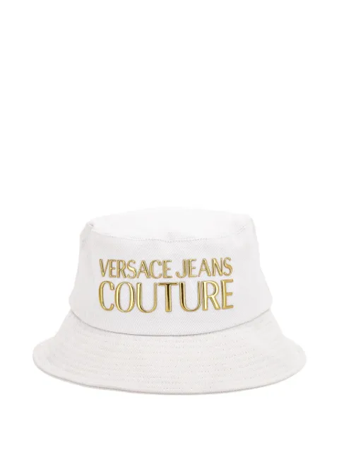 Versace Jeans Couture logo bucket hat White 80VAZK04ZG207