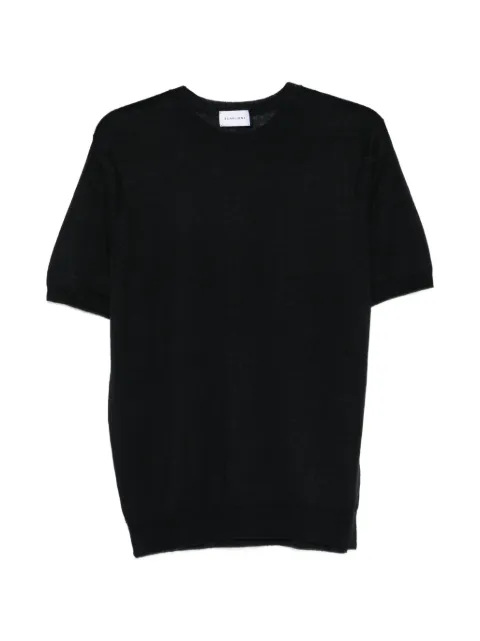 SCAGLIONE crew-neck short-sleeve T-shirt Black USL082