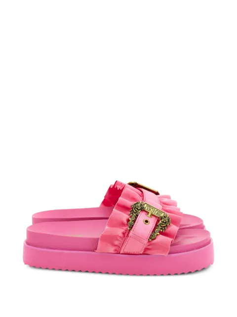 Versace Jeans Couture buckle sandals Pink 80VA3SM5ZS185