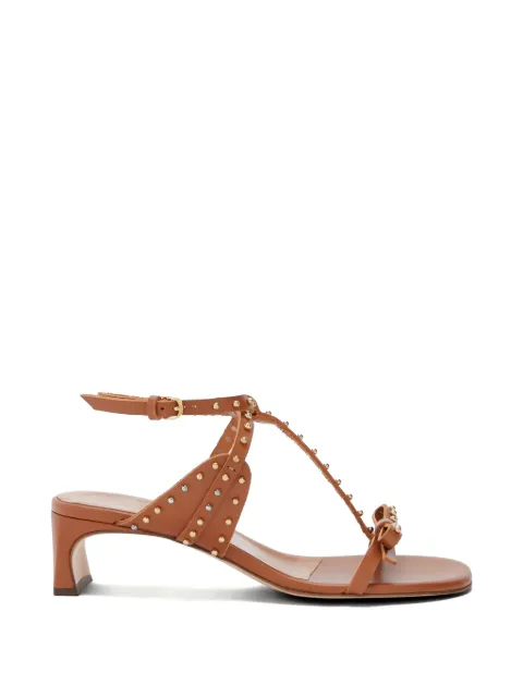 ODISSI Jackie leather sandals Brown OD44076A21111