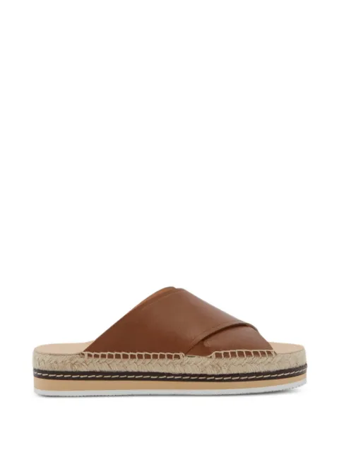 ODISSI Lily criss-cross sandals Brown OD44040A21062