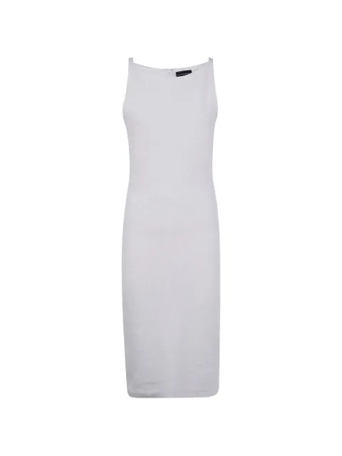 Emporio Armani sleeveless midi dress White EW003529AF12364