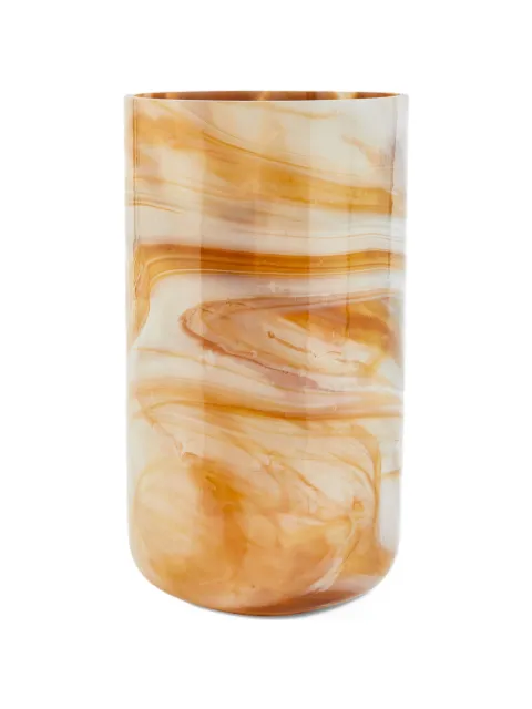 POLSPOTTEN large marble glass vase Neutrals 140205494