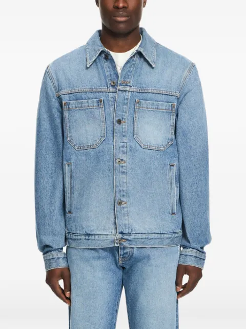 Off-White Half Arrow Denim Skate Jacket Blue 44MYE09QS26D002400