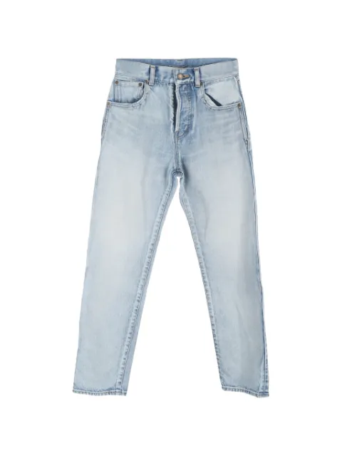 Saint Laurent Pre-Owned high-rise regular fit jeans Blue NAPPUGBCL647853W