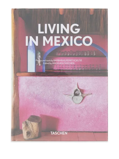 TASCHEN Living in Mexico coffee table book Pink 9783836588454