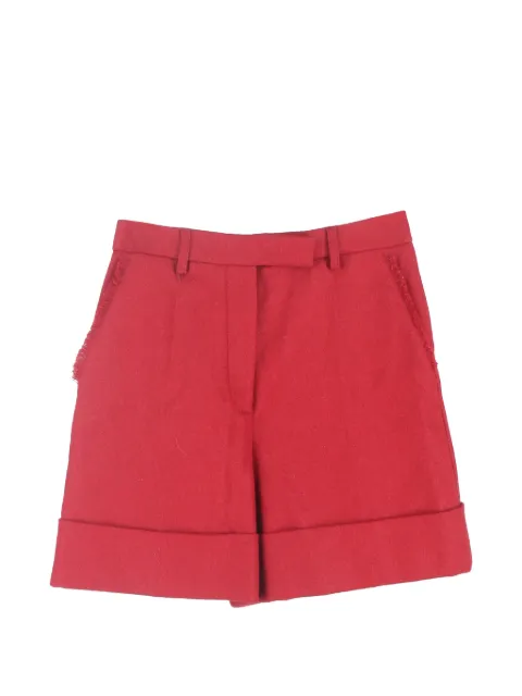 Thom Browne tailored high-rise shorts Red NAPPUGBCL646675W