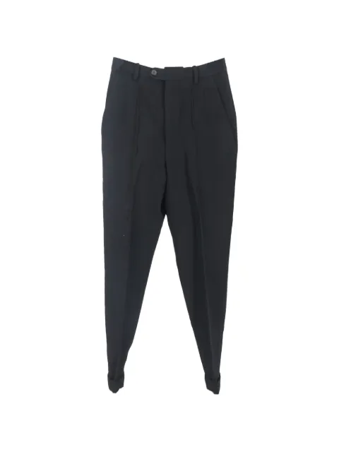Isabel Marant Vintage Straight leg pleated trousers Black NAPPUGBCL648047W