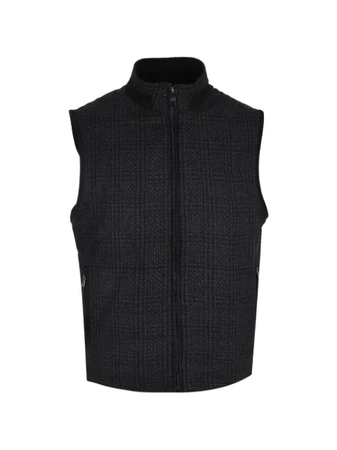 Corneliani zip outdoor waistcoat Grey 26C5362616212
