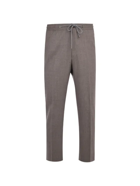 Corneliani drawstring trousers Neutrals 264L252618116