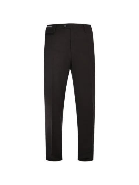 Corneliani button wool trousers Brown 264B052618581