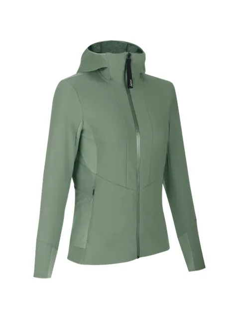 LAMUNT Violet hooded zip-up jacket Green 8550170