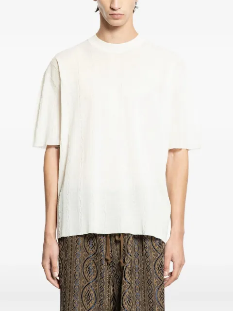 Uma Wang short-sleeve T-shirt Neutrals UK7523