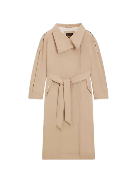 BOSS Clarina belt coat Neutrals 50552113
