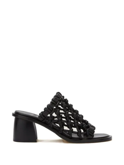 ODISSI Nour braided-vamp sandals Black OD44101B21186
