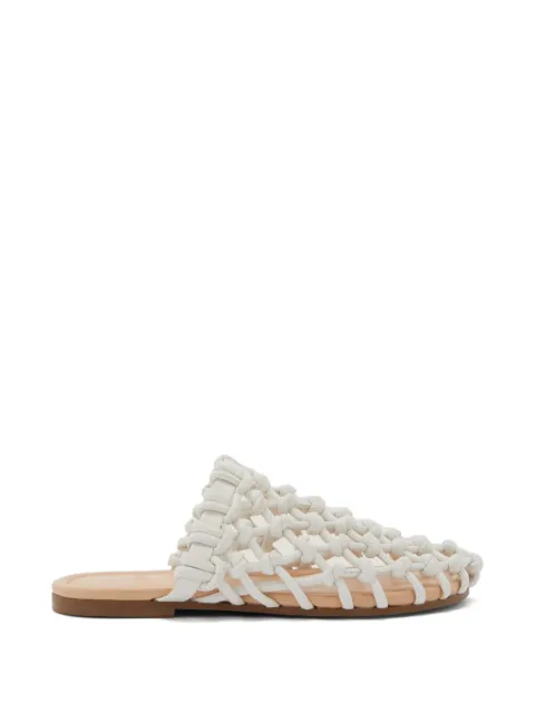 ODISSI Nour braided slippers White OD44100B21185