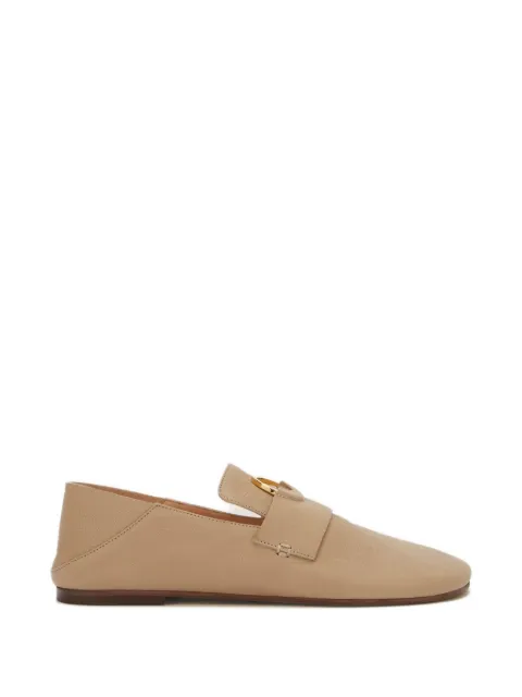 ODISSI Kali leather loafers Neutrals OD44010A21070