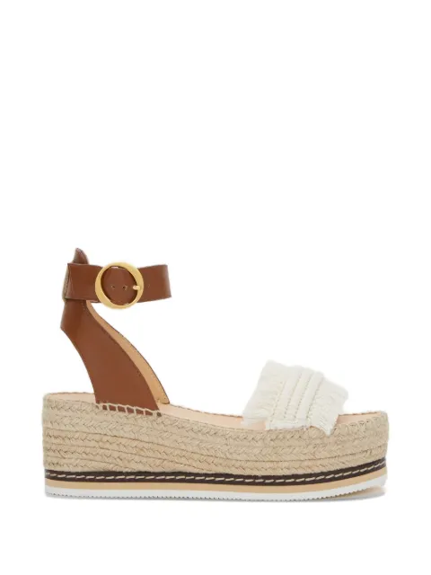 ODISSI Lily mid-wedge espadrilles Brown OD44042B21100