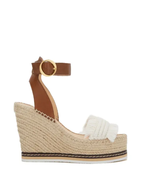 ODISSI Lily high-wedge espadrilles Brown OD44044B21100